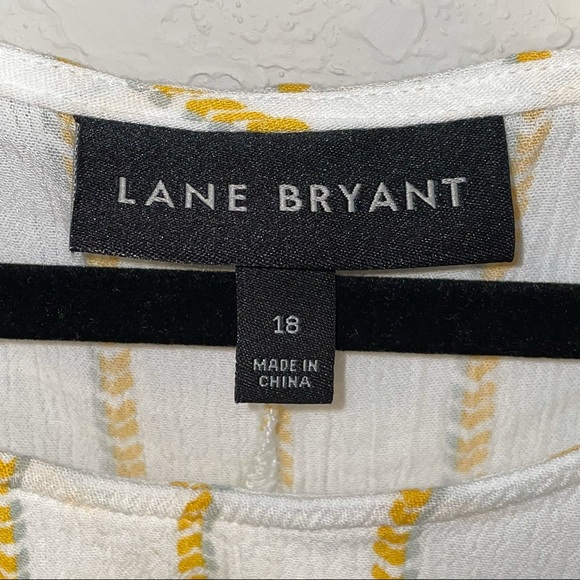 Lane Bryant Tie Front Essential Blouse Size 18 - Picture 4 of 7